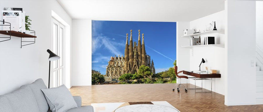 PHOTOWALL / Facade of Sagrada Familia Cathedral (e317858)