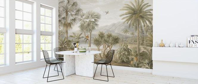 PHOTOWALL / Tropical Plateau - Sepia (e319225)