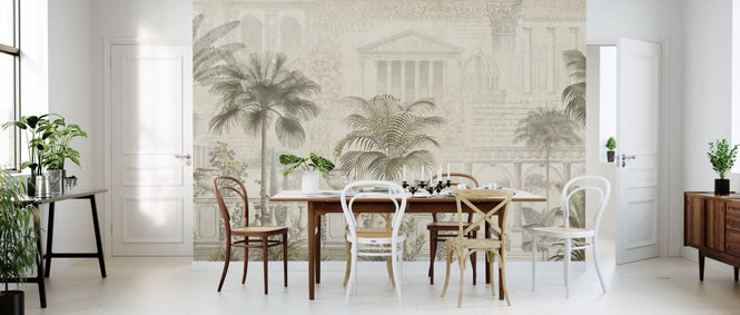 PHOTOWALL / Tropical Residence - Sepia (e319227)