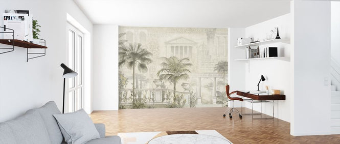 PHOTOWALL / Tropical Residence - Sepia (e319227)