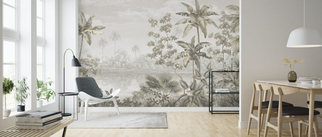 PHOTOWALL / Tropical Shangri-La - Sepia (e319229)