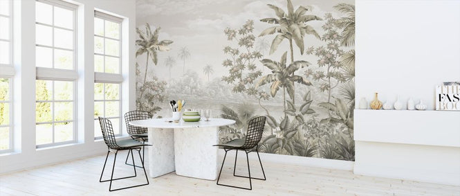PHOTOWALL / Tropical Shangri-La - Sepia (e319229)