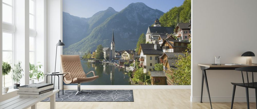 PHOTOWALL / Hallstatt Town by Lake (e317910)