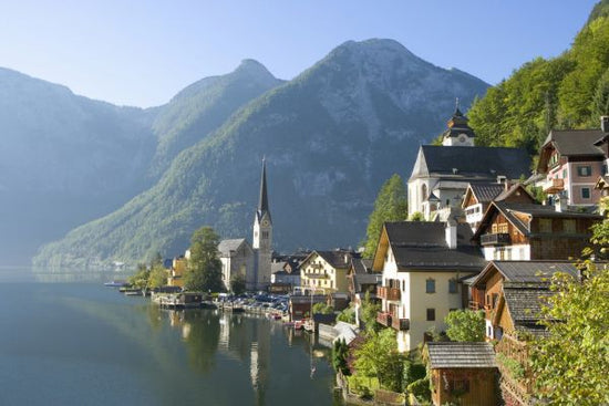 PHOTOWALL / Hallstatt Town by Lake (e317910)