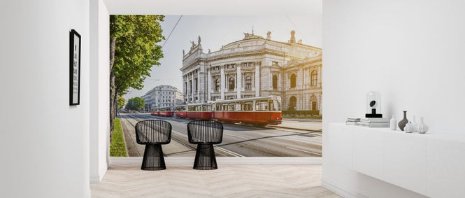 PHOTOWALL / Tram at Sunrise (e317922)
