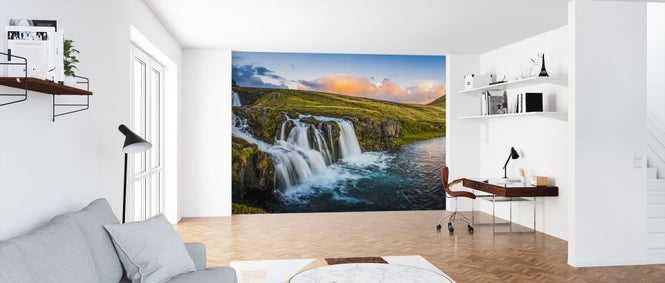 PHOTOWALL / Idyllic Waterfall (e318029)