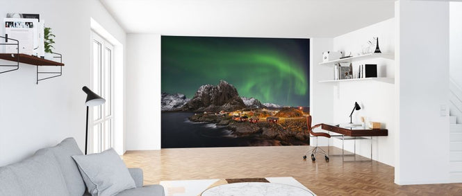 PHOTOWALL / Hamnoy Nothern Lights (e318040)
