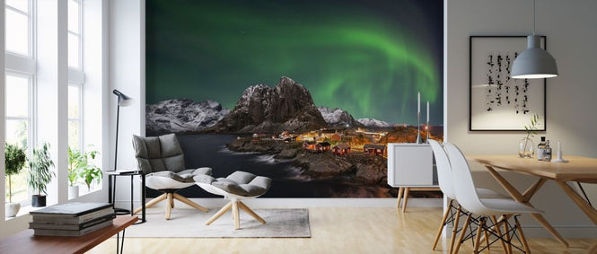 PHOTOWALL / Hamnoy Nothern Lights (e318040)