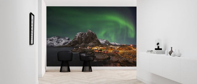 PHOTOWALL / Hamnoy Nothern Lights (e318040)