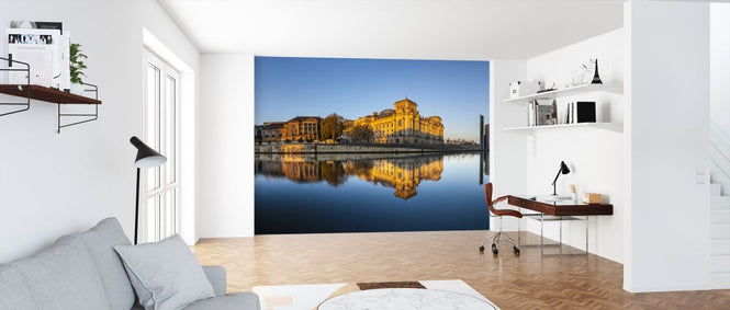 PHOTOWALL / Reichstag with Reflection (e318041)