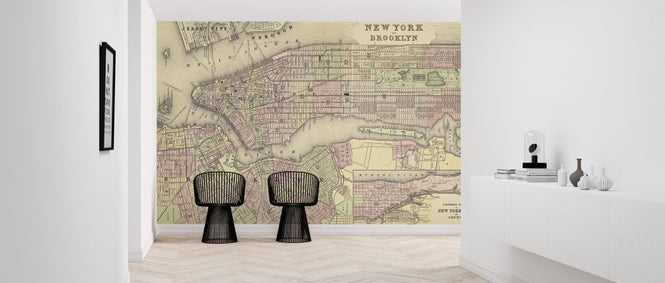 PHOTOWALL / New York City Map (e318104)