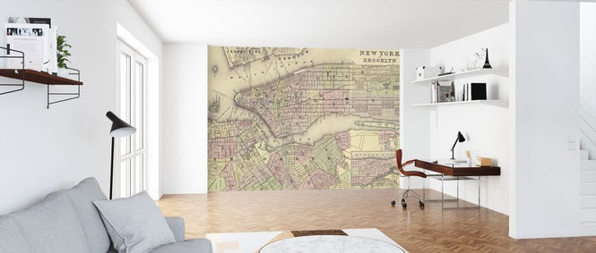 PHOTOWALL / New York City Map (e318104)