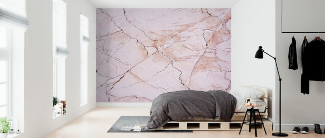 PHOTOWALL / Pink Light Marble Stone (e318130)