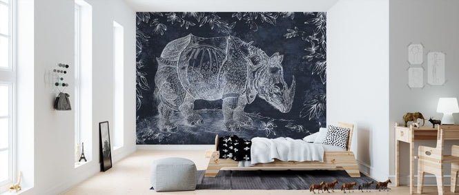 PHOTOWALL / Rhino - Dark Blue (e319888)