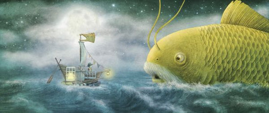 PHOTOWALL / Ocean Meets Sky Finn and the Golden Fish (e320037)