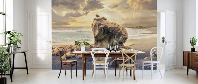 PHOTOWALL / Rock on Beach Shore (e318944)