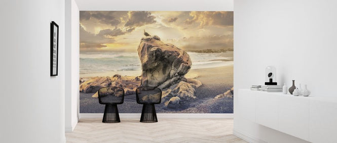 PHOTOWALL / Rock on Beach Shore (e318944)