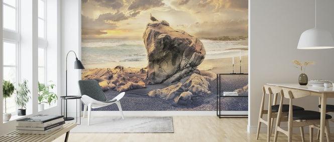 PHOTOWALL / Rock on Beach Shore (e318944)
