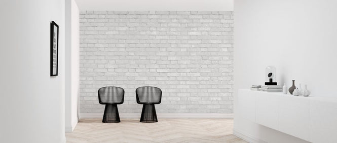 PHOTOWALL / White Brick Wall (e318214)