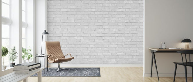 PHOTOWALL / White Brick Wall (e318214)