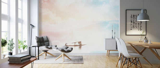 PHOTOWALL / Sailing Boat on the Lake (e318411)