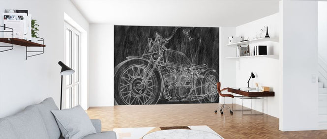 PHOTOWALL / Motorcycle Sketch (e320437)