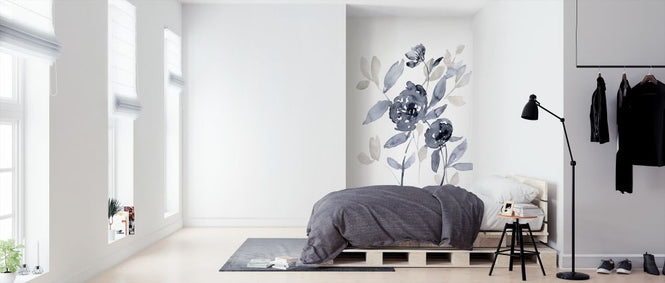 PHOTOWALL / Peonies in Grey (e320520)