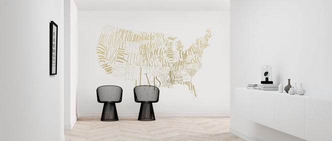 PHOTOWALL / USA Map (e320580)