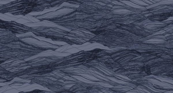 PHOTOWALL / Duna Large - Deep Blue (e320801)