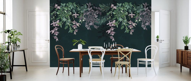 PHOTOWALL / Hanging Tropical Flowers (e320820)