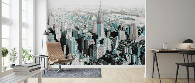 PHOTOWALL / New York City Sketch - Colorspash (e320826)