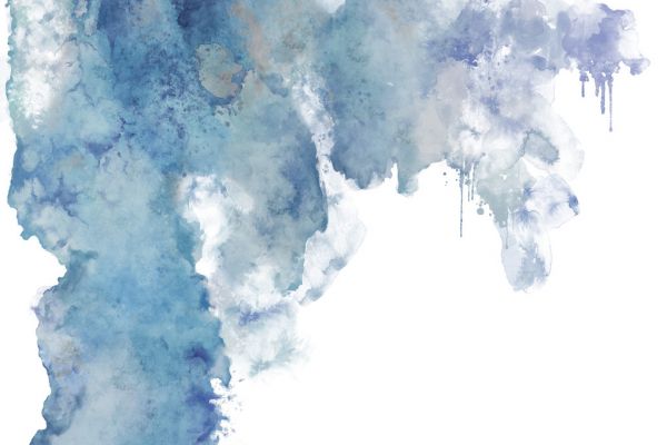 PHOTOWALL / Watercolor Stain - Bright (e320842)