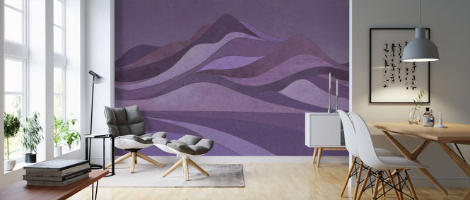 PHOTOWALL / Concord Landscape - Violet (e320859)