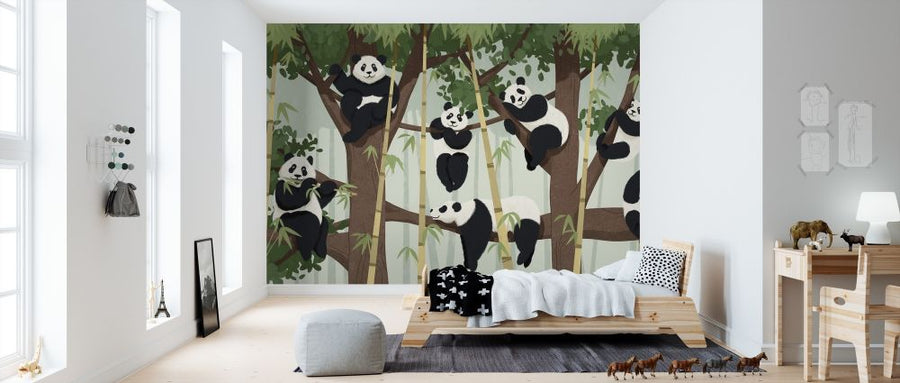 PHOTOWALL / Panda Trees (e320865)