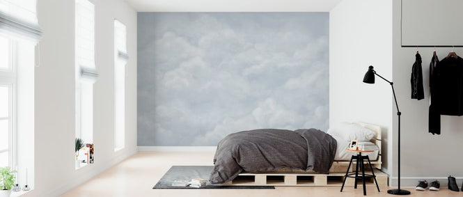 PHOTOWALL / Tender Clouds - Soft Blue (e320869)