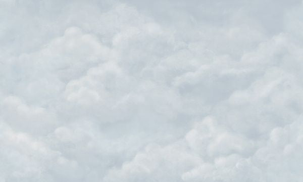 PHOTOWALL / Tender Clouds - Soft Blue (e320869)