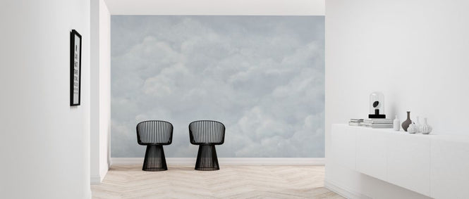 PHOTOWALL / Tender Clouds - Soft Blue (e320869)