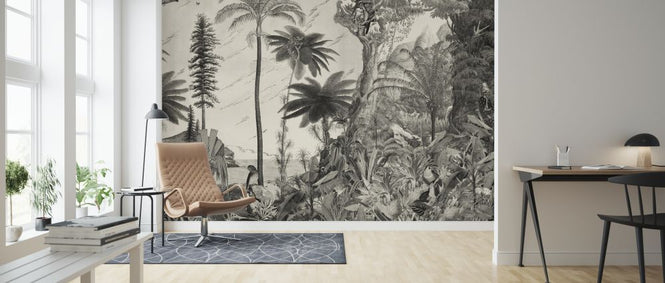 PHOTOWALL / Tree of Life - Sepia - Left Side (e320911)