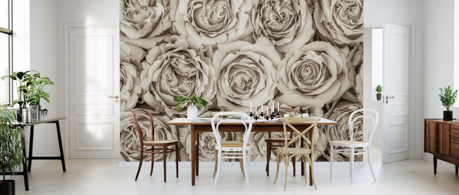 PHOTOWALL / Roses - Sepia (e320979)