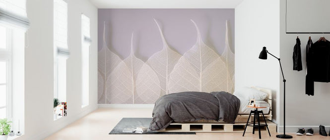 PHOTOWALL / Line Up Leaves (e321023)