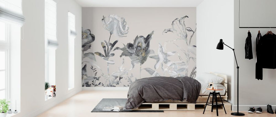 PHOTOWALL / Floral Sway - Cream (e321288)