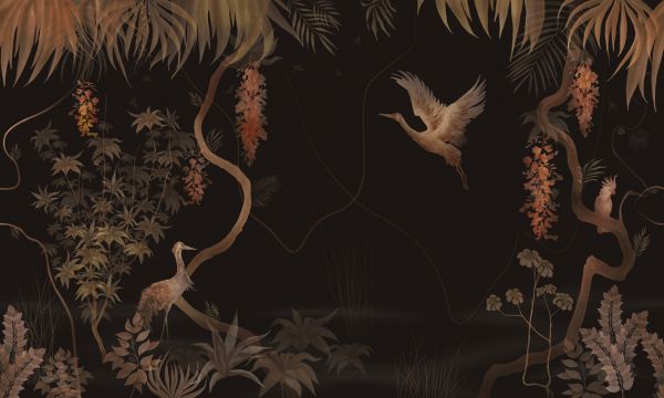 PHOTOWALL / Tranquil Scenery - Dark Hazel (e321290)
