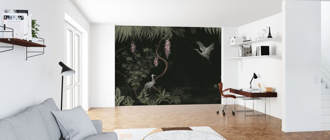 PHOTOWALL / Tranquil Scenery - Dark Sage (e321291)