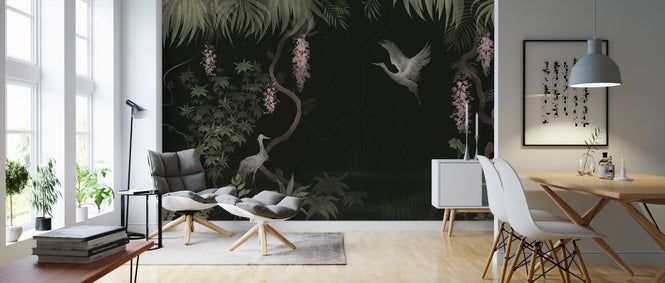 PHOTOWALL / Tranquil Scenery - Dark Sage (e321291)