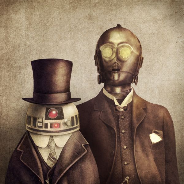 PHOTOWALL / Victorian Robots (e320085)