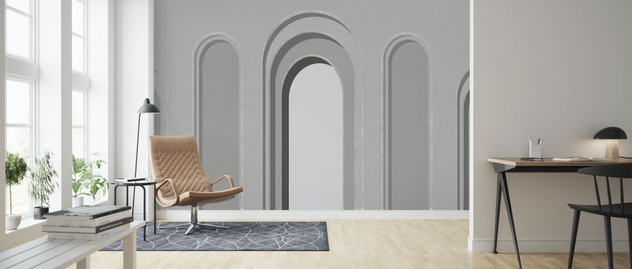 PHOTOWALL / Arch Adornment - Gray (e321578)