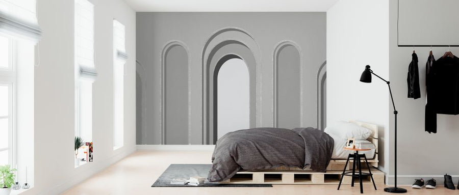 PHOTOWALL / Arch Adornment - Gray (e321578)