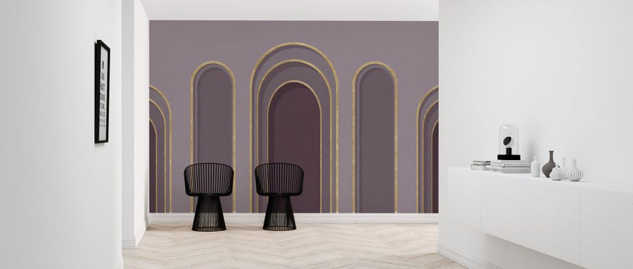 PHOTOWALL / Arch Adornment - Violet (e321581)