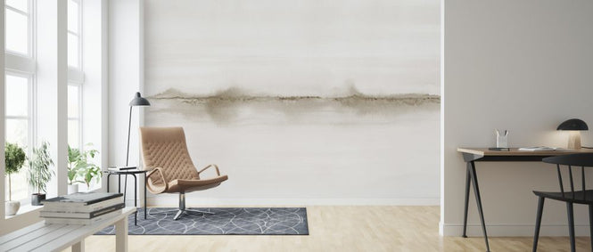 PHOTOWALL / Watercolor Landscape V - Sepia (e321179)