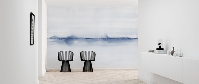 PHOTOWALL / Watercolor Landscape VII - Blue (e321181)